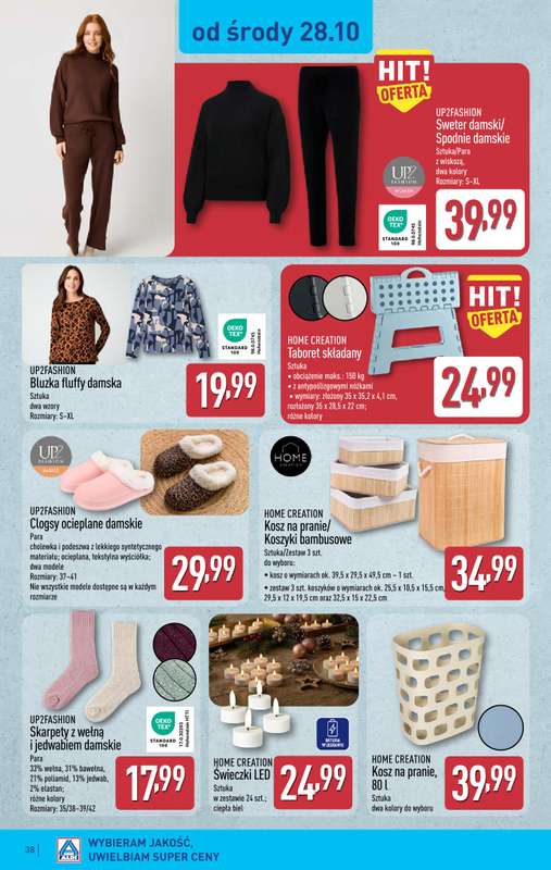 Aldi - gazetka promocyjna Pełny katalog! od poniedziałku 26.10 do soboty 31.10 - strona 38