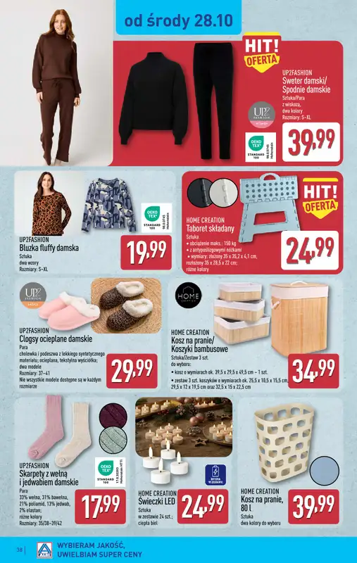 Aldi - gazetka promocyjna Pełny katalog! od poniedziałku 26.10 do soboty 31.10 - strona 38