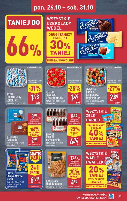 Aldi - gazetka promocyjna Pełny katalog! od poniedziałku 26.10 do soboty 31.10 - strona 25