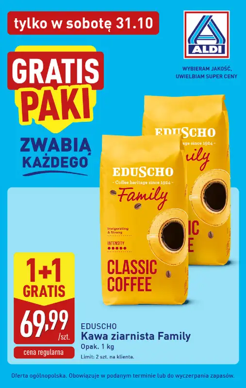 Aldi - gazetka promocyjna Najlepsze oferty na sobotę w Aldi! od soboty 31.10 do soboty 31.10 - strona 2