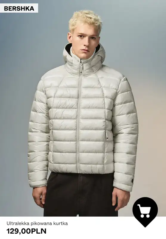 Bershka - gazetka promocyjna Kurtki męskie od 129,00 PLN od soboty 24.10  - strona 4