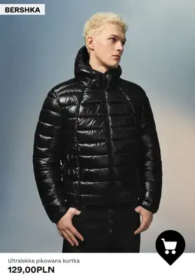 Bershka - gazetka promocyjna Kurtki męskie od 129,00 PLN od soboty 24.10  - strona 5