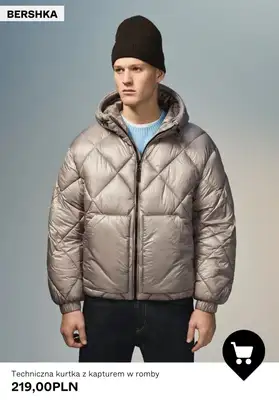 Bershka - gazetka promocyjna Kurtki męskie od 129,00 PLN od soboty 24.10  - strona 3
