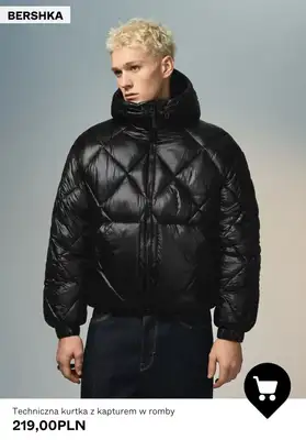 Bershka - gazetka promocyjna Kurtki męskie od 129,00 PLN od soboty 24.10  - strona 2