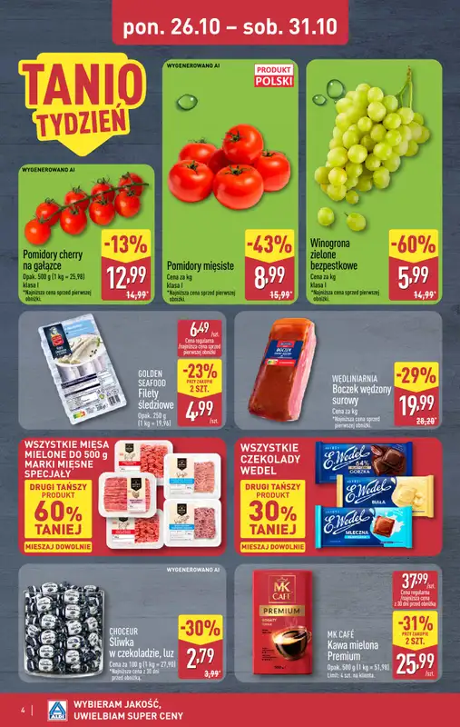 Aldi - gazetka promocyjna Weekend super cen w Aldi! od czwartku 29.10 do soboty 31.10 - strona 4
