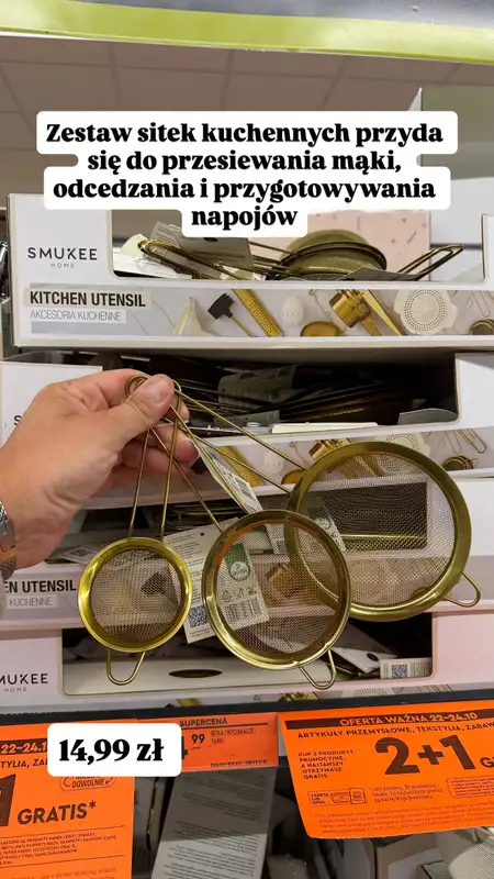 Biedronka - gazetka promocyjna Zakupowe Inspiracje - produkty do domu i dodatki modowe od piątku 23.10  - strona 18