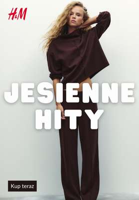 H&M - gazetka promocyjna Jesienne hity - kolekcja damska od soboty 24.10 