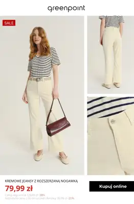 Greenpoint - gazetka promocyjna Jeansy od 59,99 zł od soboty 24.10  - strona 9