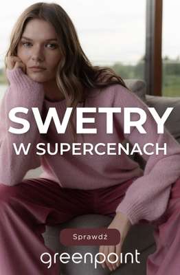 Greenpoint - gazetka promocyjna Ciepłe swetry w supercenach od niedzieli 25.10 