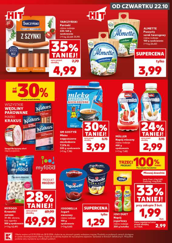 Kaufland - gazetka promocyjna Mocny Start od poniedziałku 26.10 do środy 28.10 - strona 9