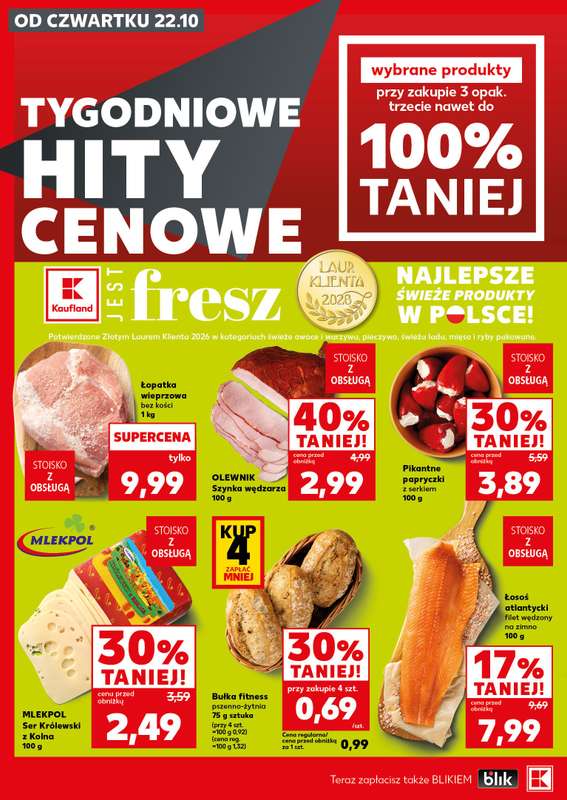 Kaufland - gazetka promocyjna Mocny Start od poniedziałku 26.10 do środy 28.10 - strona 8
