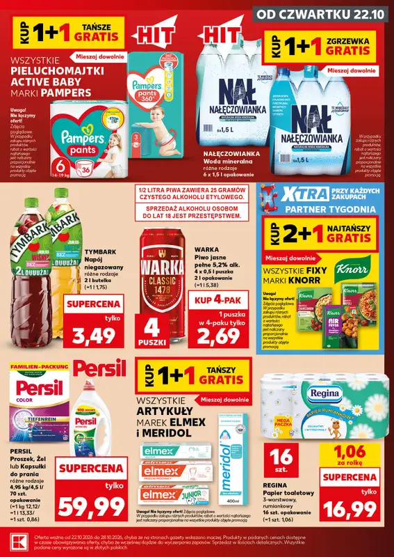 Kaufland - gazetka promocyjna Mocny Start od poniedziałku 26.10 do środy 28.10 - strona 11