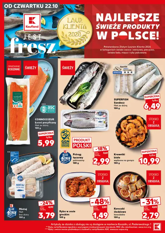 Kaufland - gazetka promocyjna Mocny Start od poniedziałku 26.10 do środy 28.10 - strona 20