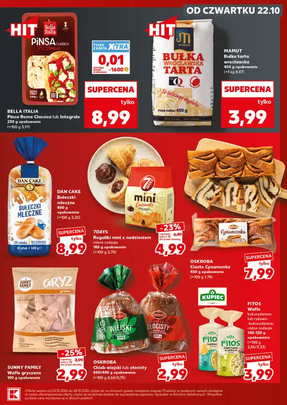 Kaufland - gazetka promocyjna Mocny Start od poniedziałku 26.10 do środy 28.10 - strona 17