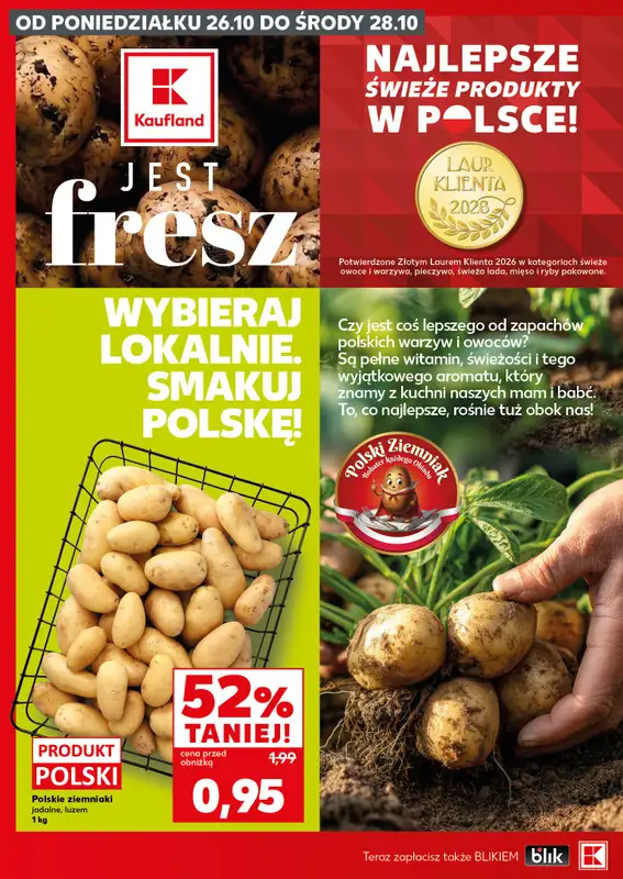 Kaufland - gazetka promocyjna Mocny Start od poniedziałku 26.10 do środy 28.10 - strona 4
