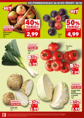 Kaufland - gazetka promocyjna Mocny Start od poniedziałku 26.10 do środy 28.10 - strona 3