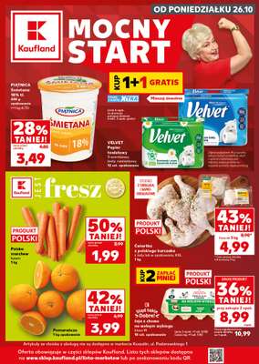 Kaufland - gazetka promocyjna Mocny Start od poniedziałku 26.10 do środy 28.10