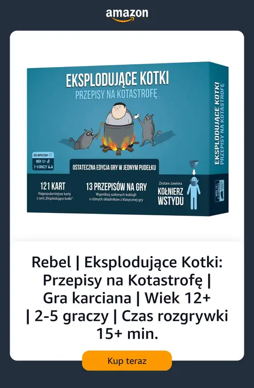 Amazon - gazetka promocyjna Gry planszowe i karciane od niedzieli 25.10  - strona 3