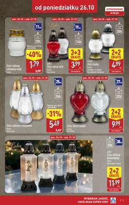Aldi - gazetka promocyjna Światełko pamięci od poniedziałku 26.10 do soboty 31.10 - strona 5