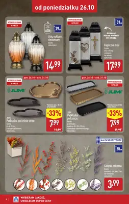 Aldi - gazetka promocyjna Światełko pamięci od poniedziałku 26.10 do soboty 31.10 - strona 6