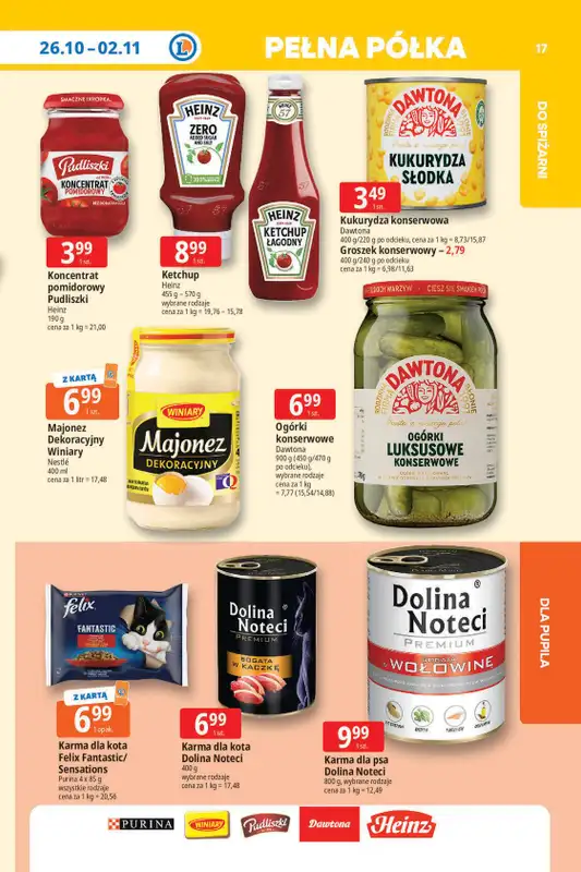 Leclerc - gazetka promocyjna Oferta E.Leclerc | Tanio to tu! od poniedziałku 26.10 do poniedziałku 02.11 - strona 17