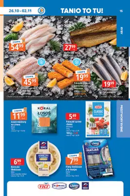 Leclerc - gazetka promocyjna Oferta E.Leclerc | Tanio to tu! od poniedziałku 26.10 do poniedziałku 02.11 - strona 15