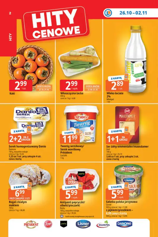 Leclerc - gazetka promocyjna Oferta E.Leclerc | Tanio to tu! od poniedziałku 26.10 do poniedziałku 02.11 - strona 2