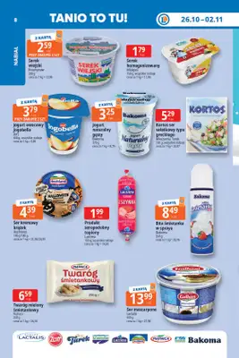 Leclerc - gazetka promocyjna Oferta E.Leclerc | Tanio to tu! od poniedziałku 26.10 do poniedziałku 02.11 - strona 8