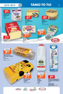 Leclerc - gazetka promocyjna Oferta E.Leclerc | Tanio to tu! od poniedziałku 26.10 do poniedziałku 02.11 - strona 9