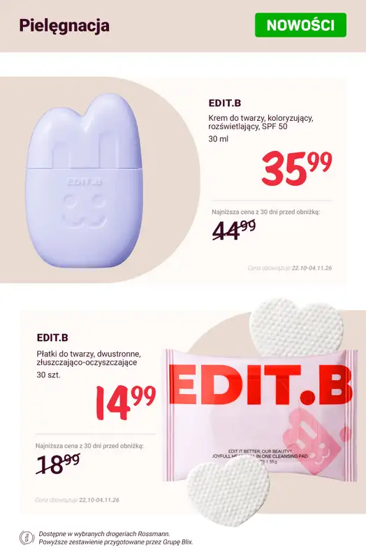 Rossmann - gazetka promocyjna Nowości na promocji! od soboty 24.10 do środy 04.11 - strona 4