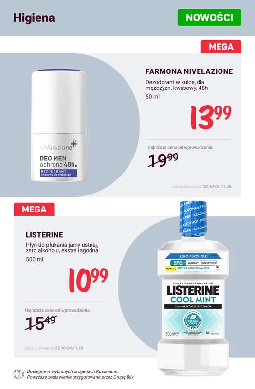Rossmann - gazetka promocyjna Nowości na promocji! od soboty 24.10 do środy 04.11 - strona 10