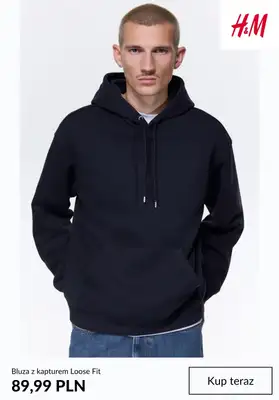 H&M - gazetka promocyjna Męski bluzy od 89,99 PLN od niedzieli 25.10  - strona 6