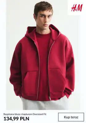 H&M - gazetka promocyjna Męski bluzy od 89,99 PLN od niedzieli 25.10  - strona 10
