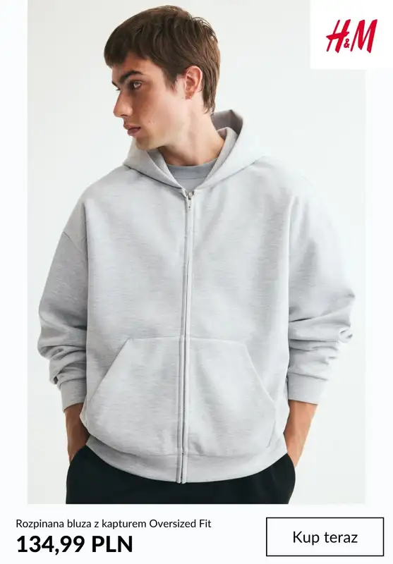 H&M - gazetka promocyjna Męski bluzy od 89,99 PLN od niedzieli 25.10  - strona 9