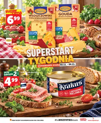 TOPAZ - gazetka promocyjna Gazetka od czwartku 29.10 do środy 04.11 - strona 9