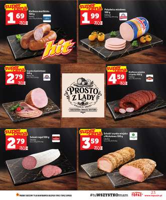 TOPAZ - gazetka promocyjna Gazetka od czwartku 29.10 do środy 04.11 - strona 23
