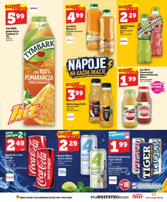 TOPAZ - gazetka promocyjna Gazetka od czwartku 29.10 do środy 04.11 - strona 51
