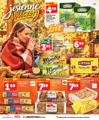 TOPAZ - gazetka promocyjna Gazetka od czwartku 29.10 do środy 04.11 - strona 44