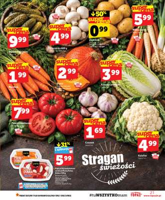 TOPAZ - gazetka promocyjna Gazetka od czwartku 29.10 do środy 04.11 - strona 21