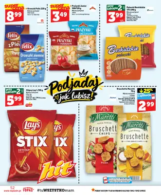 TOPAZ - gazetka promocyjna Gazetka od czwartku 29.10 do środy 04.11 - strona 52