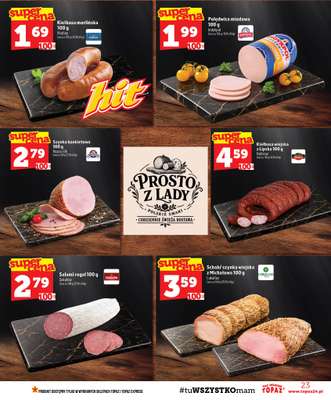 TOPAZ - gazetka promocyjna Gazetka od czwartku 29.10 do środy 04.11 - strona 23