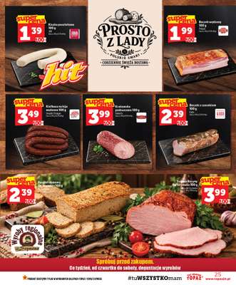 TOPAZ - gazetka promocyjna Gazetka od czwartku 29.10 do środy 04.11 - strona 25