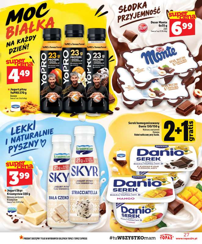 TOPAZ - gazetka promocyjna Gazetka od czwartku 29.10 do środy 04.11 - strona 27