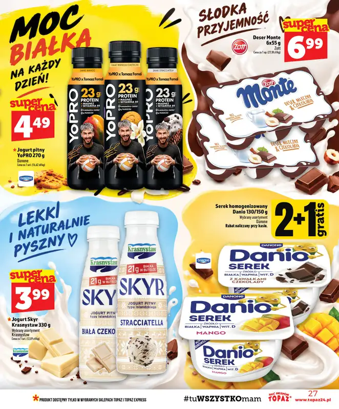 TOPAZ - gazetka promocyjna Gazetka od czwartku 29.10 do środy 04.11 - strona 27