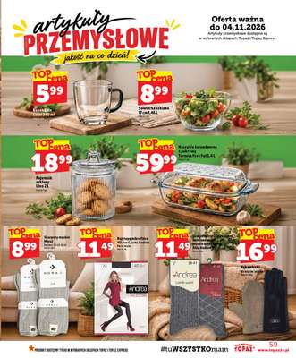 TOPAZ - gazetka promocyjna Gazetka od czwartku 29.10 do środy 04.11 - strona 59