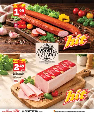 TOPAZ - gazetka promocyjna Gazetka od czwartku 29.10 do środy 04.11 - strona 22