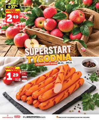 TOPAZ - gazetka promocyjna Gazetka od czwartku 29.10 do środy 04.11 - strona 8