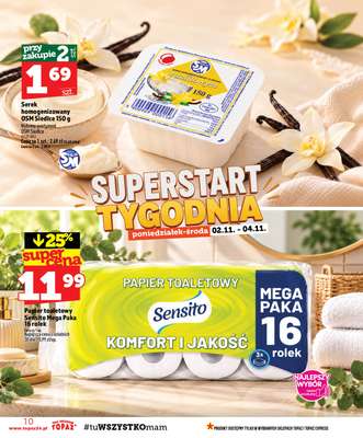 TOPAZ - gazetka promocyjna Gazetka od czwartku 29.10 do środy 04.11 - strona 10