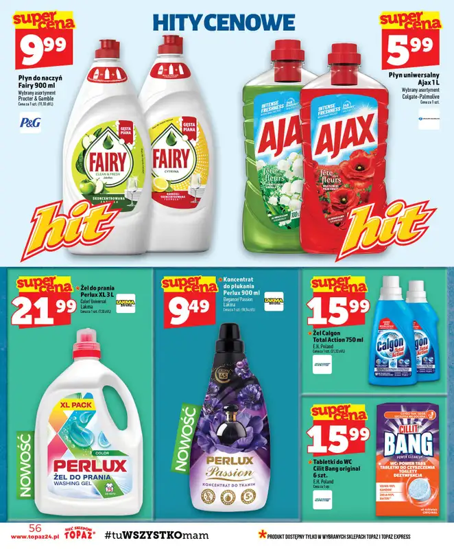 TOPAZ - gazetka promocyjna Gazetka od czwartku 29.10 do środy 04.11 - strona 56