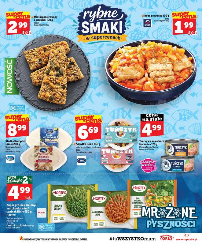 TOPAZ - gazetka promocyjna Gazetka od czwartku 29.10 do środy 04.11 - strona 37